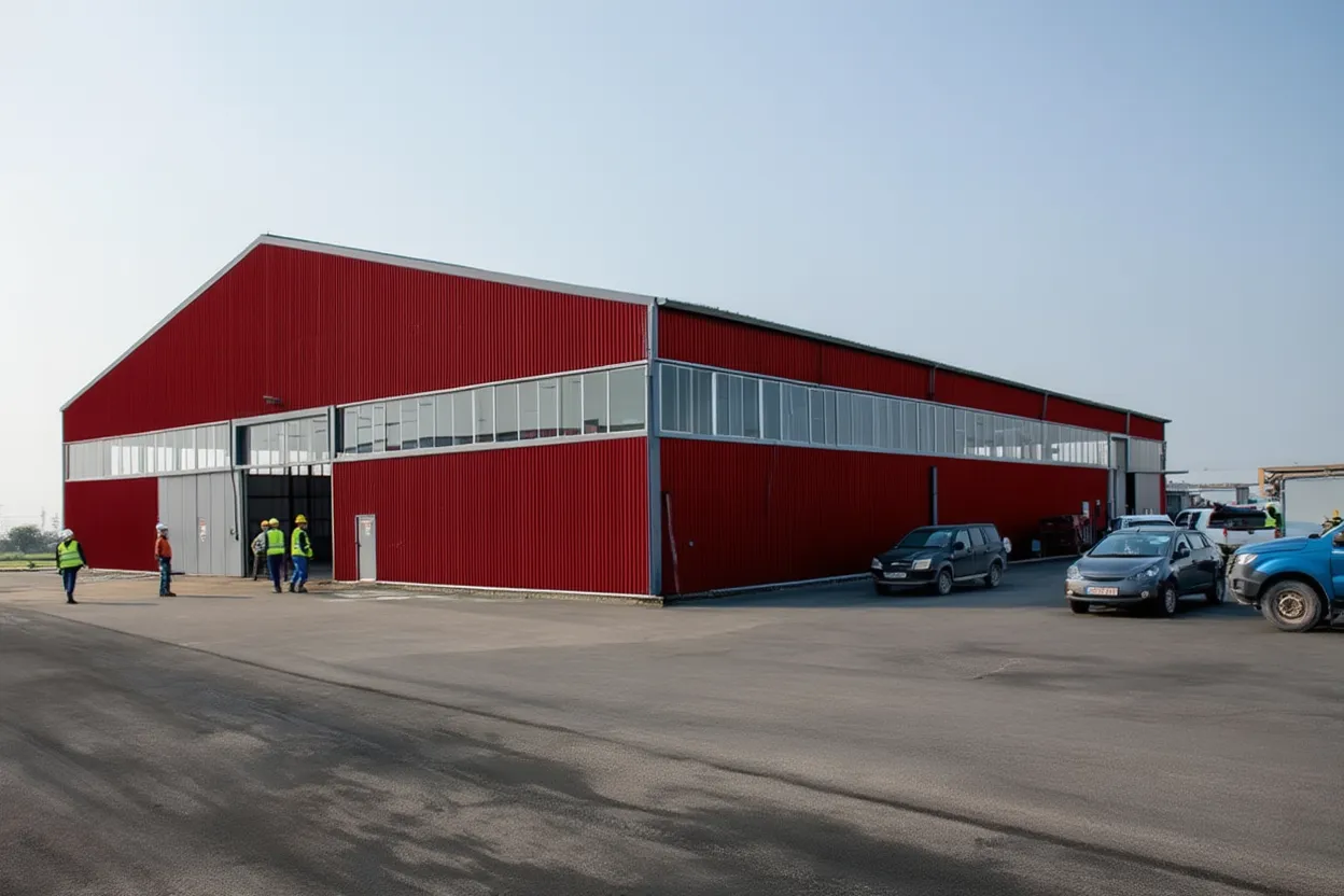 Цех с краном 5 т 18х30 м